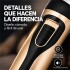 Máquina Corta Pelo Mascota USB-C Dorado