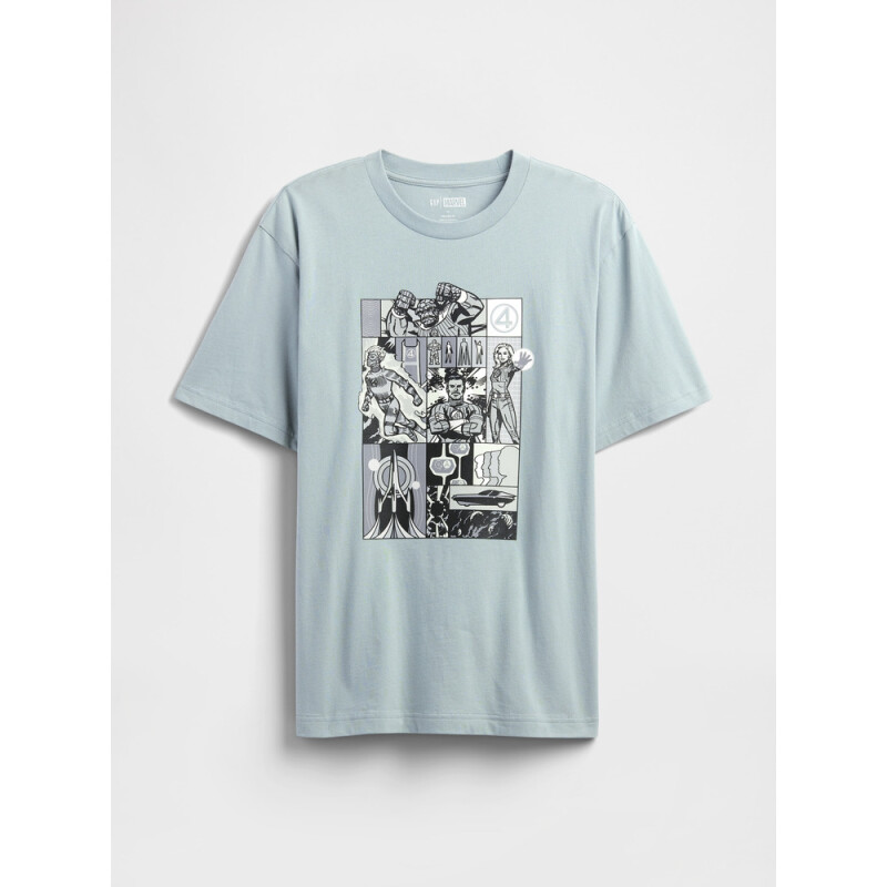 V-FRCH MVL FANTASTIC FOUR TEE ICEBERG GREEN 16-5808