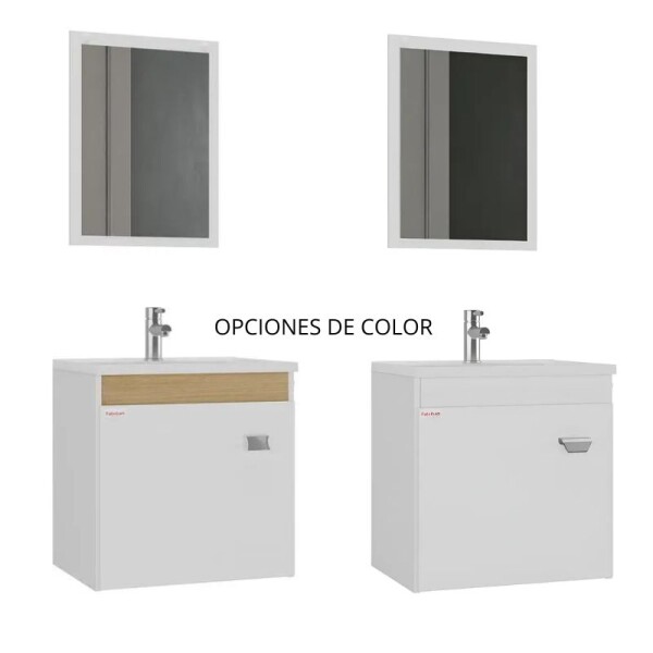 BAÑO COMPLETO N° 7 ECO INODORO CORTO + MUEBLE DE BAÑO 40 CM CON ESPEJO + GRIFERIA + CERAMICA BAÑO COMPLETO N° 7 ECO INODORO CORTO + MUEBLE DE BAÑO 40 CM CON ESPEJO + GRIFERIA + CERAMICA