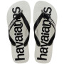 Sandalias Havaianas Top Logomania2 FC Hombre Blanco/Negro/Blanco