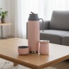 Set termo Comet Bologna 1 lt + Mate de 160 ml Rosado