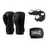 KIT DE BOXEO 3 PIEZAS BUCAL + VENDA + GUANTES 12 OZ NEGRO KIT DE BOXEO 3 PIEZAS BUCAL + VENDA + GUANTES 12 OZ NEGRO