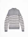 SWEATER NEW GUIDO GRIS (V)
