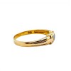 Anillo Solitario-Oro Bajo-Piedra Zafiro-AN8127 conpiedra
