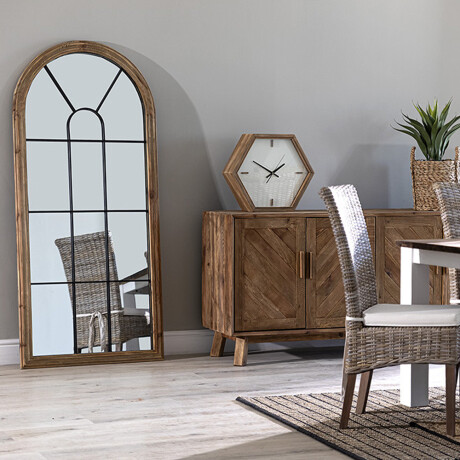 ESPEJO DE PIE MARCO Y DIVISORES EN MADERA MACIZA - LÍNEA RÚSTICA ESPEJO DE PIE MARCO Y DIVISORES EN MADERA MACIZA - LÍNEA RÚSTICA