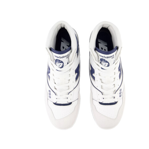 Championes New Balance 650 White & Blue