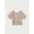 BATA MM FEM OFF WHITE COM MARROM