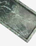 Bandeja Serela de mármol verde 35 x 18 cm