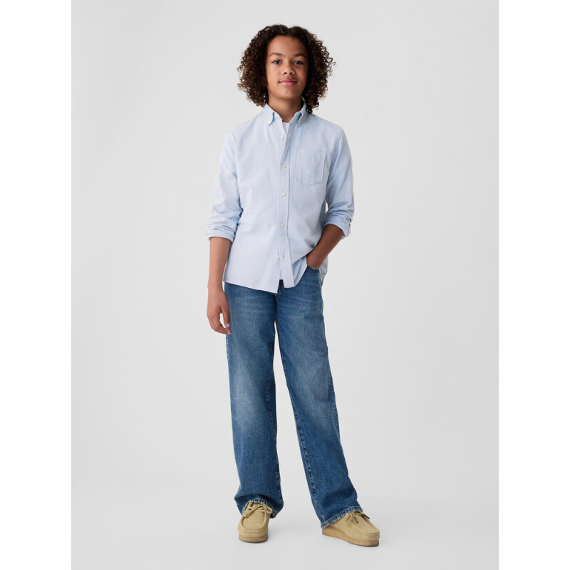 LS OXFORD BLUE OXFORD