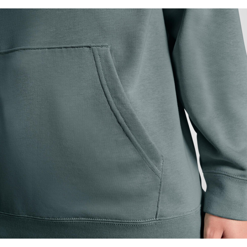 STAR CHEV EMB HOODIE FT NEWTRAL TEAL NEWTRAL TEAL