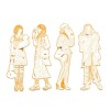 Laminas para colorear Fashion - Scout & Friends Laminas Para Colorear Fashion - Scout & Friends