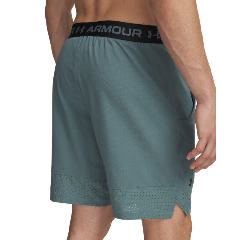 UA Vanish Woven 8in Shorts-BLU BLU-587