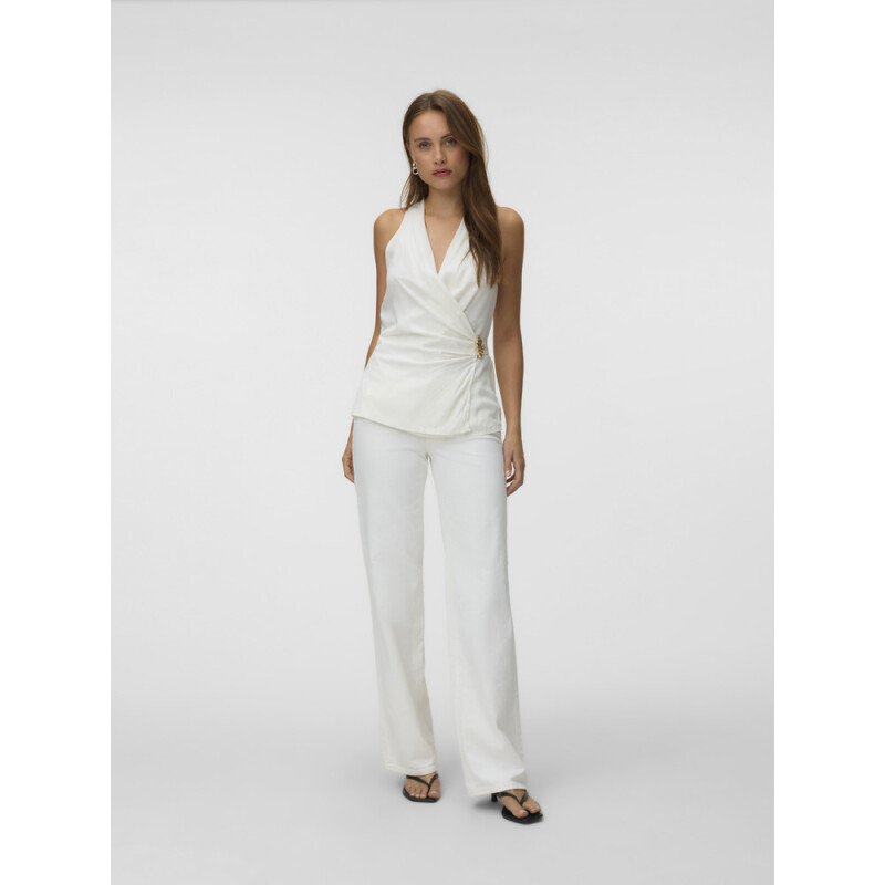 VMKENIA HALTERNECK TOP SP Cloud Dancer