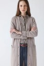 CARDIGAN LARGO Beige