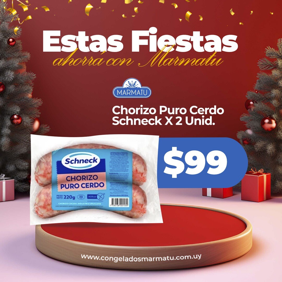 CHORIZO PURO CERDO SCHNECK POR DOS