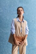 CHALECO MALDIVAS Beige