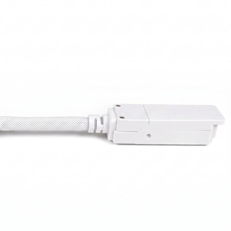 Conector Flexible Esquinero Riel Magnético G2 Conector Flexible Esquinero Riel Magnético G2 Blanco