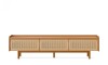 Rack de TV Dune Rattan 2.2 - Linea Manhattan Marrón