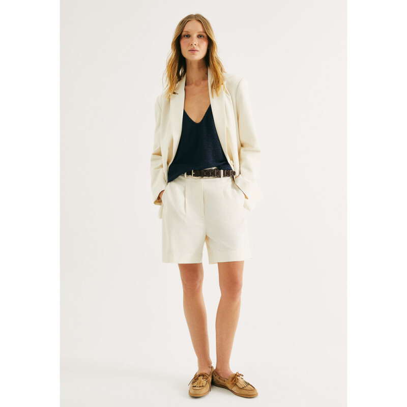 BLUSA SM FEM AZUL MARINHO