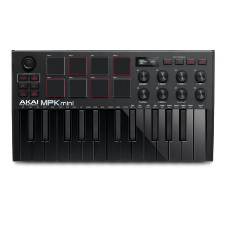 CONTROLADOR MIDI AKAI AKAI MPKMINI3 BLACK CONTROLADOR MIDI AKAI AKAI MPKMINI3 BLACK