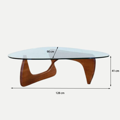 Mesa Noguchi Nogal