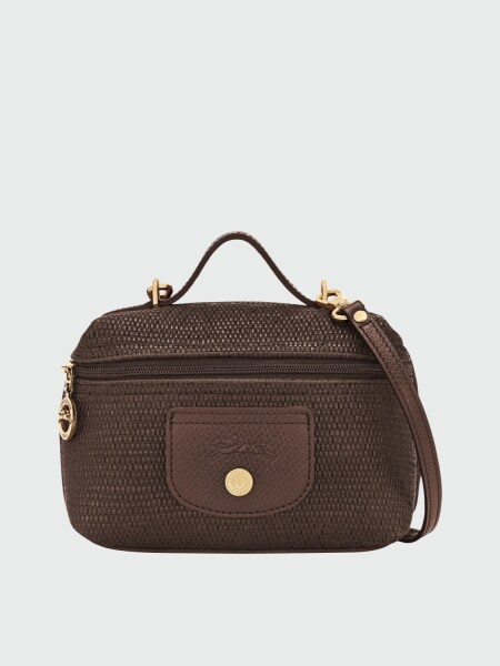 LONGCHAMP - LE PANIER PLIAGE, CARTERA CROSSBODY XS Negro Estampado