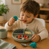 Set X2 Cubiertos Infantiles Marcus & Marcus Agarre Palma Verde 1