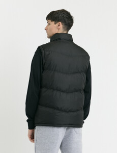 300212 CHALECO HARRINGTON URBAN Negro