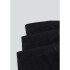 KIT COM 3 CALCINHAS FEM PRETO