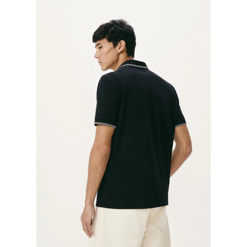 CAMISA POLO MM MASC PRETO