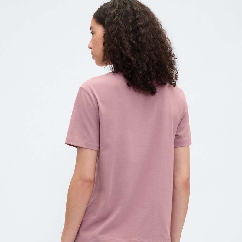 FRCH SS ORG VINTAGE BRANNAN TEE WISPY MAUVE 902