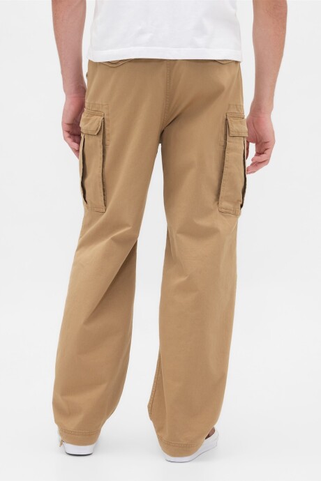 Pantalón Cargo Hombre Classic Khaki
