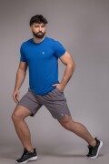 Short Masculino Dry-Fit. Azul Marino.