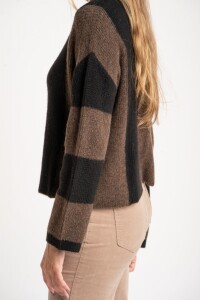 Sweater Rayado Negro