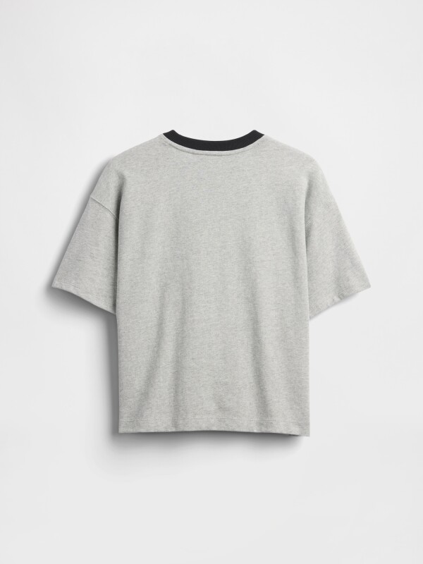 SW SS HW TEE LIGHT HEATHER GREY B08