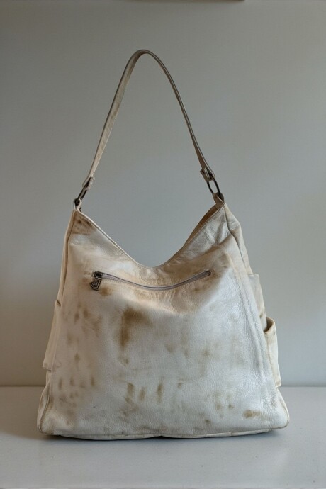 Cartera NIRA En Cuero Color Natural Cartera NIRA En Cuero Color Natural
