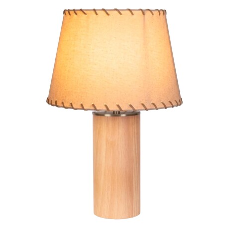 LÁMPARA DE MESA ML2510 NATURAL/BEIGE MADERA ML251010