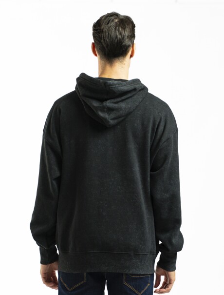 Canguro de Felpa Oversized California Negro