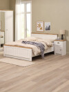 Estructura cama MARKSKEL King 180x200 roble/bl Estructura cama MARKSKEL King 180x200 roble/bl