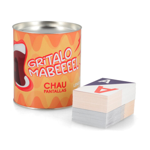 Juego de Cartas Gritalo Mabel ChauPantallas U