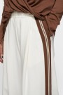 WIDE PANTS TAPE Crudo