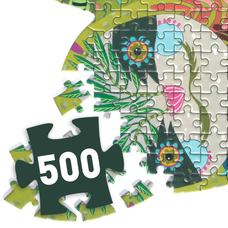 Puzzle Puzz’Art Perezoso 500 piezas Djeco Puzzle Puzz’Art Perezoso 500 piezas Djeco
