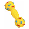 Juguete Para Perro Con Chifle Y Forma De Mancuerna AMARILLO