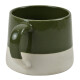 Taza Mug 414 ml VERDE/BLANCO