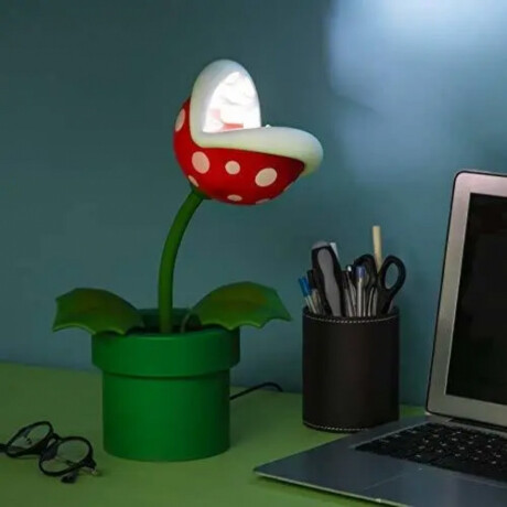 Lámpara Planta Piraña Super Mario Lámpara Planta Piraña Super Mario