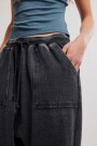 SLOW IT DOWN HAREM PANT Negro