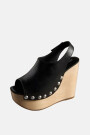 SANDALIA SNICK Negro