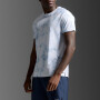 Polo Running Aero Mesh Tee Hombre Blue Marble/black Reflective