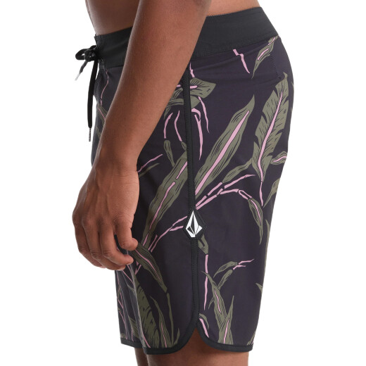 Boardshort Volcom ABG ENCOUNTER SCALLOP MOD 19 - Negro Boardshort Volcom ABG ENCOUNTER SCALLOP MOD 19 - Negro