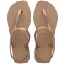 Sandalias Havaianas Flash Urban Mujer Rose Gold